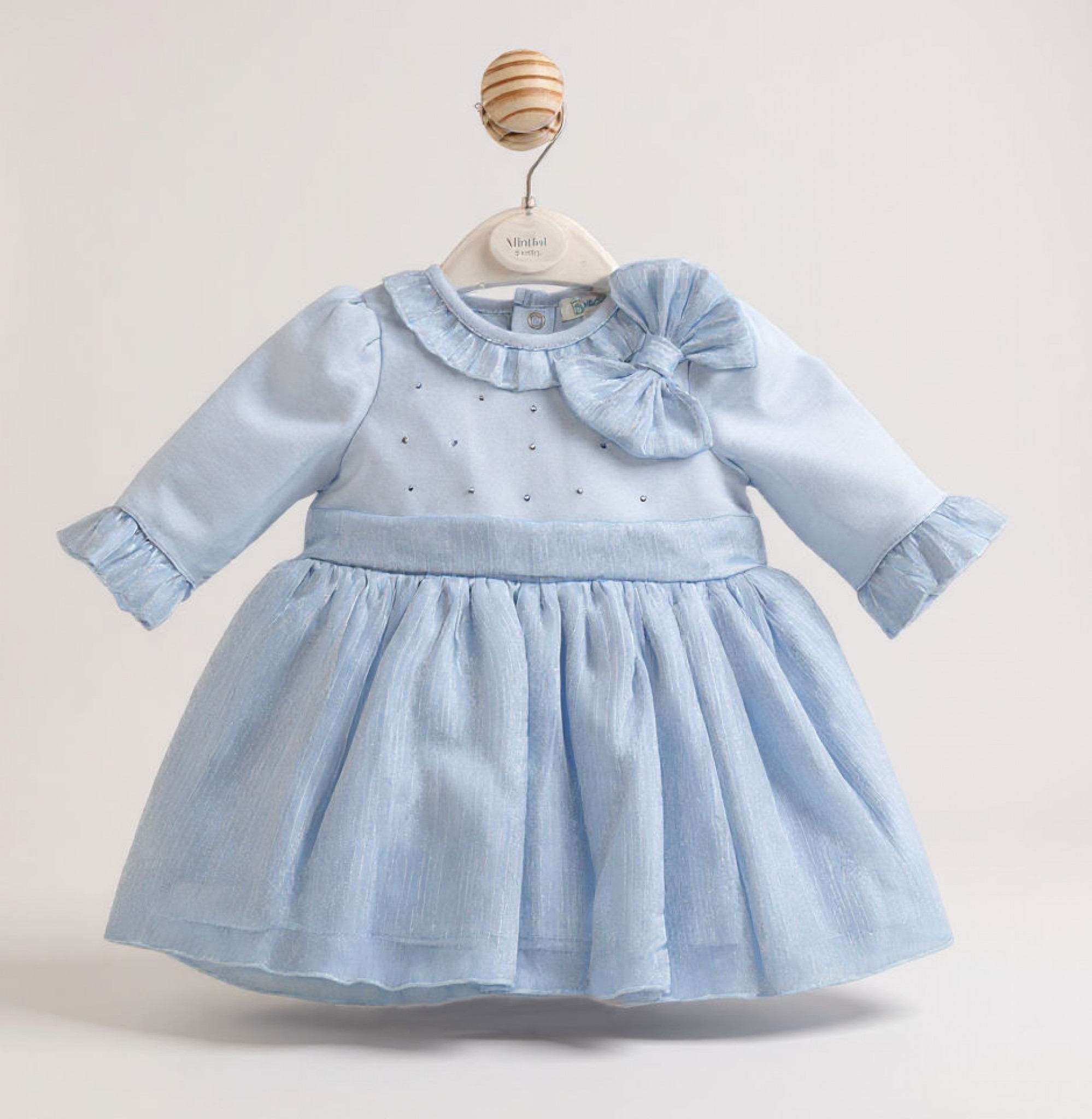 Mintini MB6783A  MB6783A Bow and sparkle Dress (12-24 months)