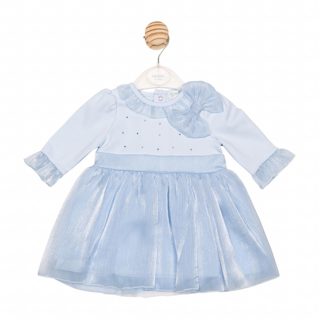 Mintini MB6783A  MB6783A Bow and sparkle Dress (12-24 months)