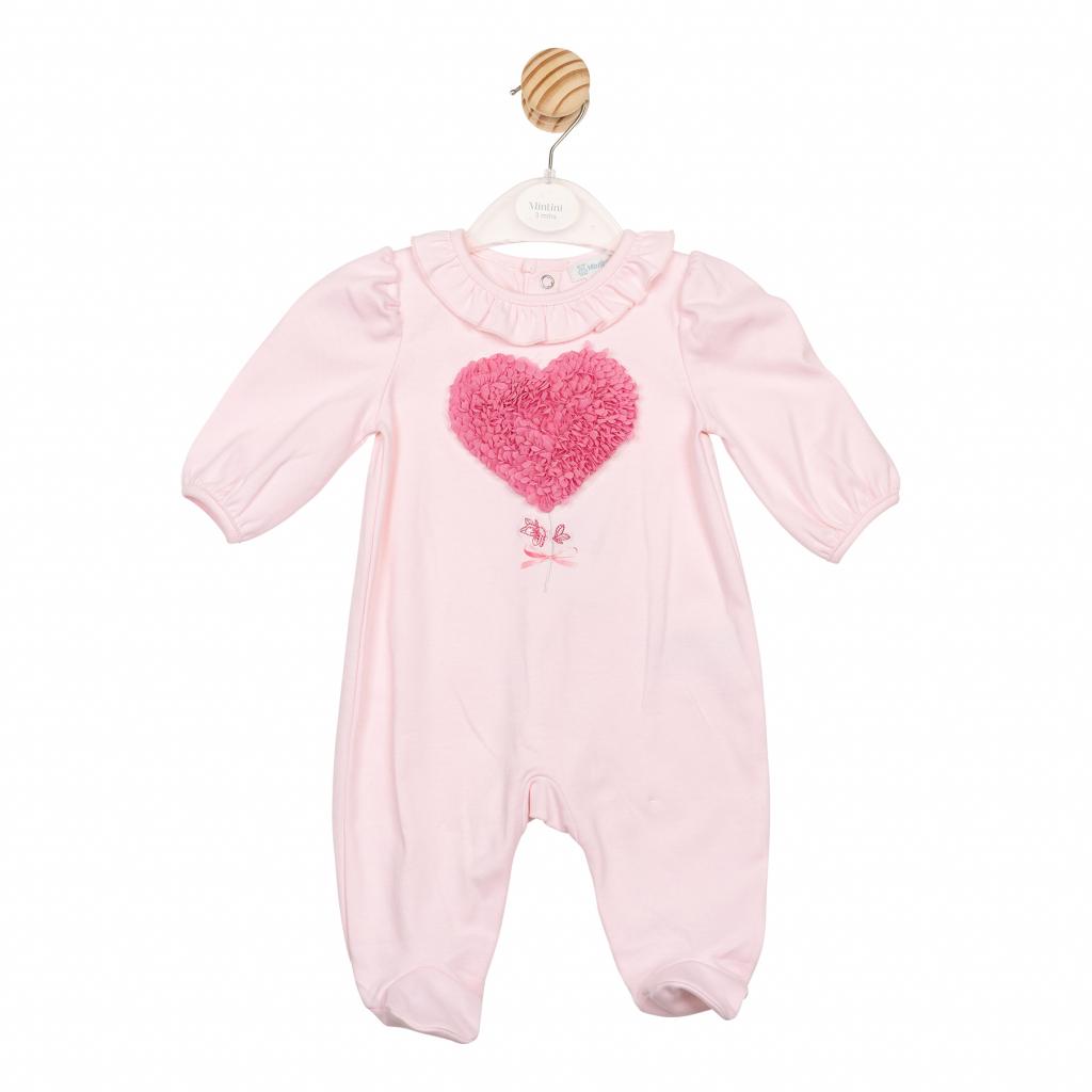 Mintini MB6786  MB6786 3d Heart All in One (1-6 months)