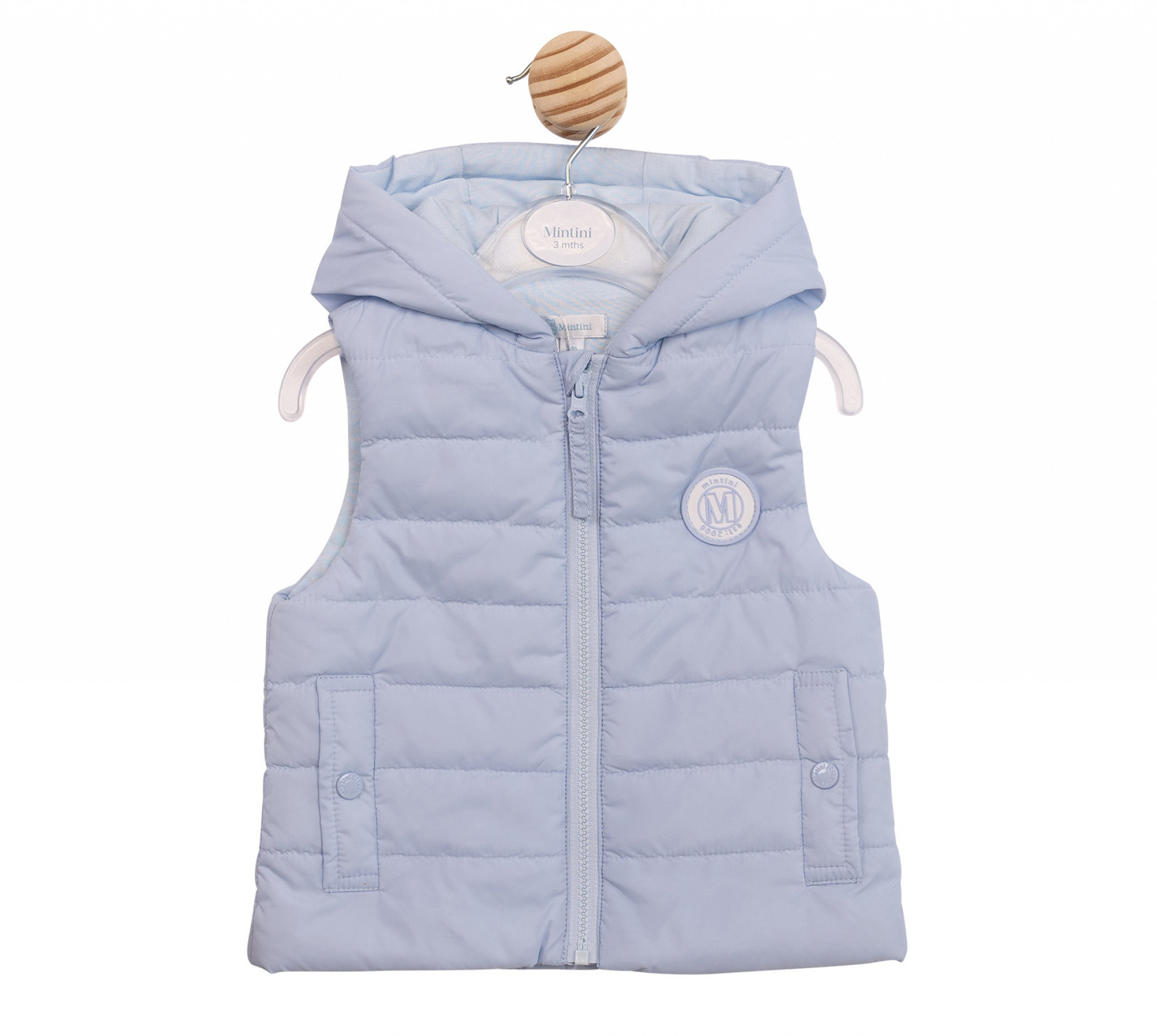 Mintini MB6853 * MB6853 Padded Gilet(3-9 months)