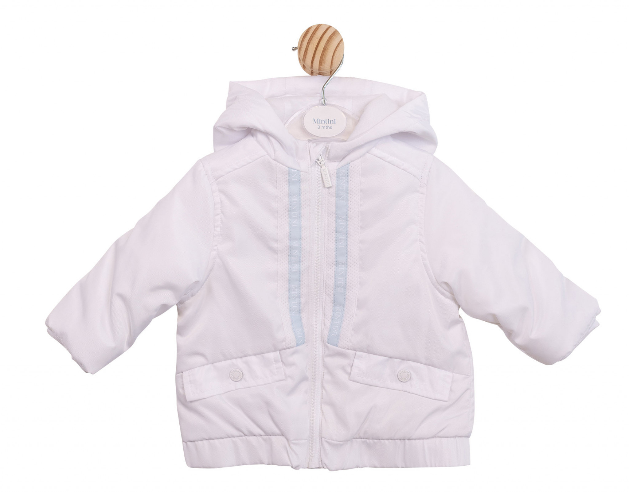 Mintini MB6857  MB6857B Mintini Stripe Padded Coat (3-5 years)