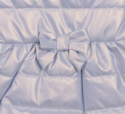 Mintini MB6868 * MB6868A Bluebell Pearlised Bow Gilet(12-24 months)