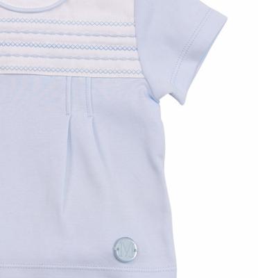 Mintini MB6884 * MB6884 Embroidered Panel Two Piece (3-9 months)