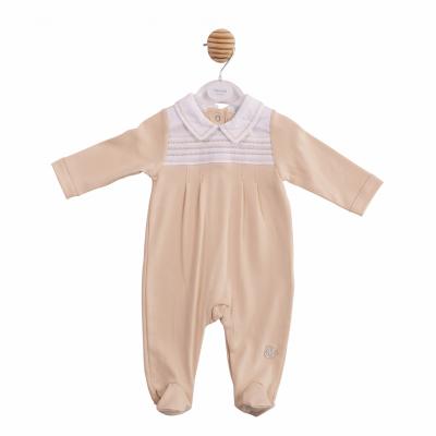 MB6886  Embroidered Panel All In One  (1-6 months)
