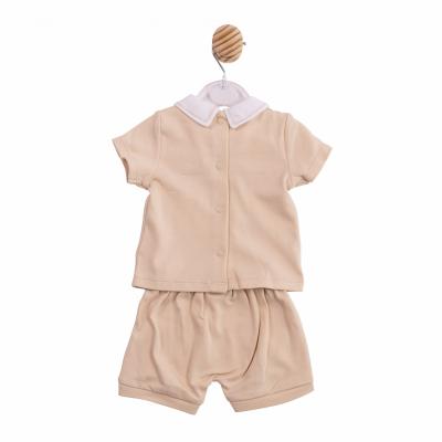 Mintini MB6882A * MB6888A Embroidered Panel  Two Piece(12-24 months)