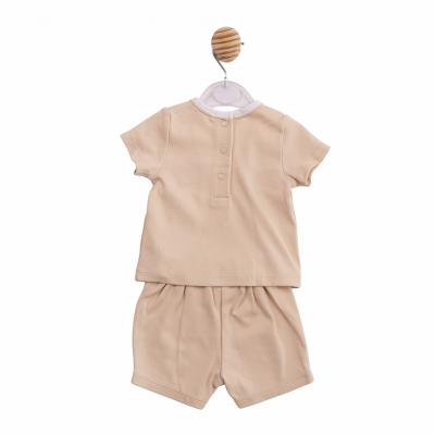 Mintini MB6884 * MB6890A Embroidered Panel Two Piece (12-24 months)