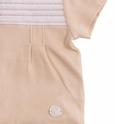 Mintini MB6884 * MB6890A Embroidered Panel Two Piece (12-24 months)