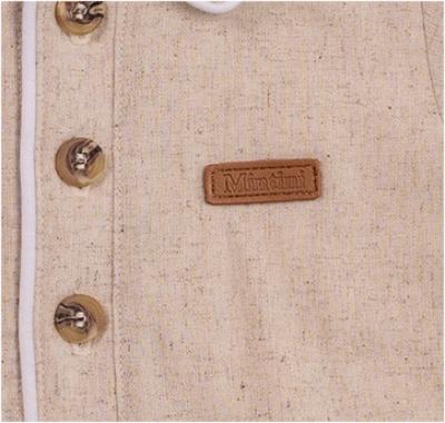 Mintini MB6946 * MB6946 Piped Romper (3-12 months)