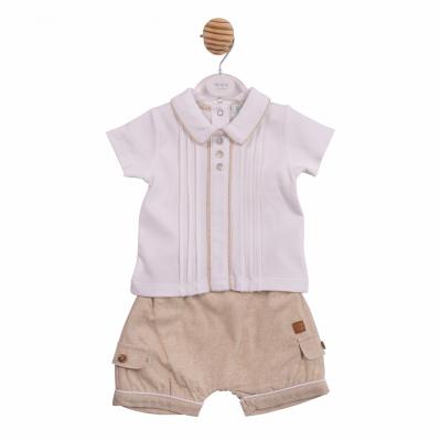 Mintini MB6947A * MB6947A Piped Bloomer Set( 12-24 months)