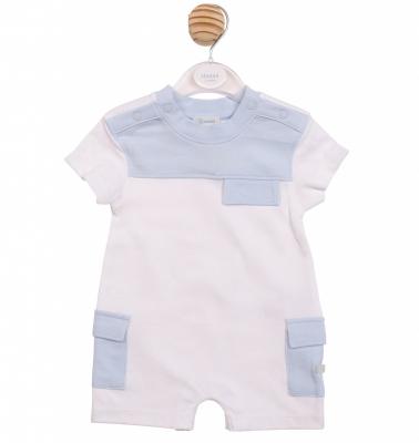 MB6953  Colour Block Romper  (3-12 months)