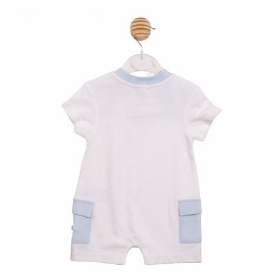 Mintini MB6953 * MB6953 Colour Block Romper (3-12 months)