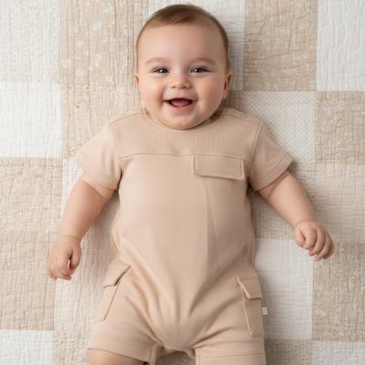 MB6964  Pocket Romper  (3-12 months)