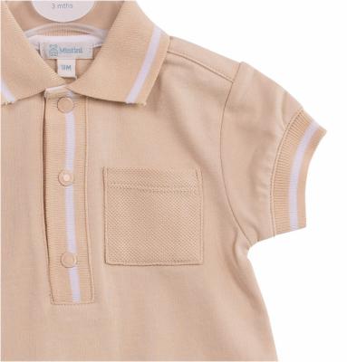 Mintini MB6965 * MB6965 Polo Style Romper (3-12 months)