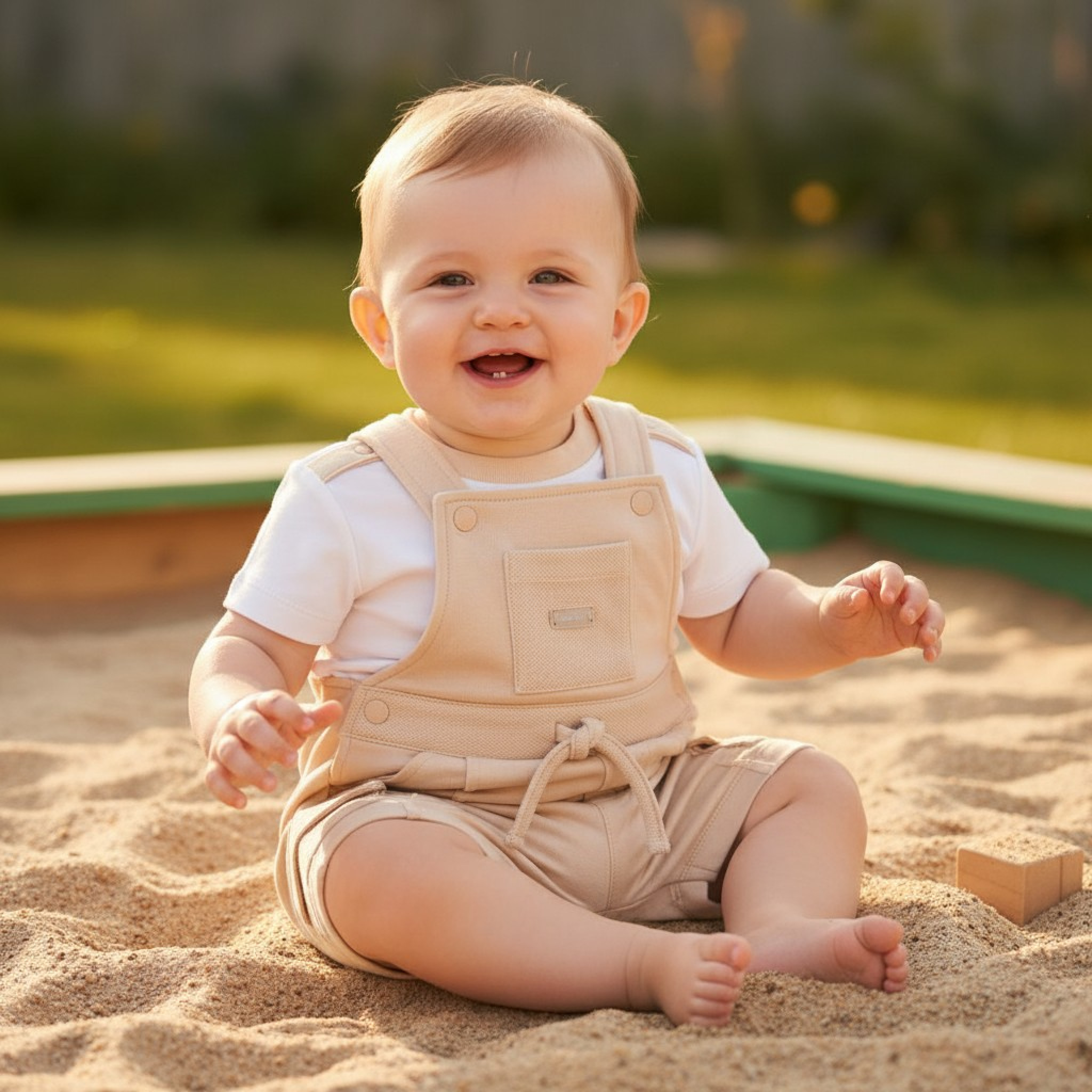 Mintini MB6866 * MB6966A Dungaree Set(12-24 months)