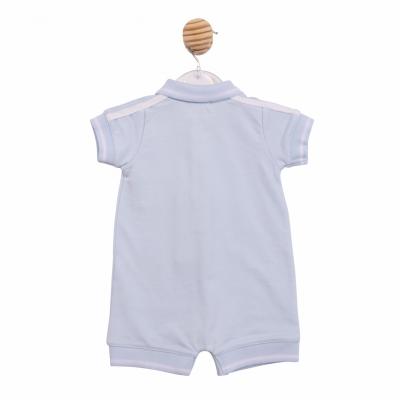 Mintini MB6983 * MB6983 Polo Style Romper (3-12 months)