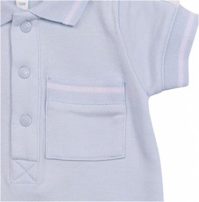 Mintini MB6983 * MB6983 Polo Style Romper (3-12 months)