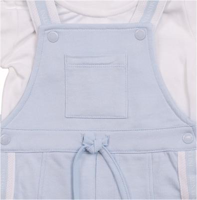 Mintini MB6984 * MB6984 Stripe  Dungaree Set(3-9 months)