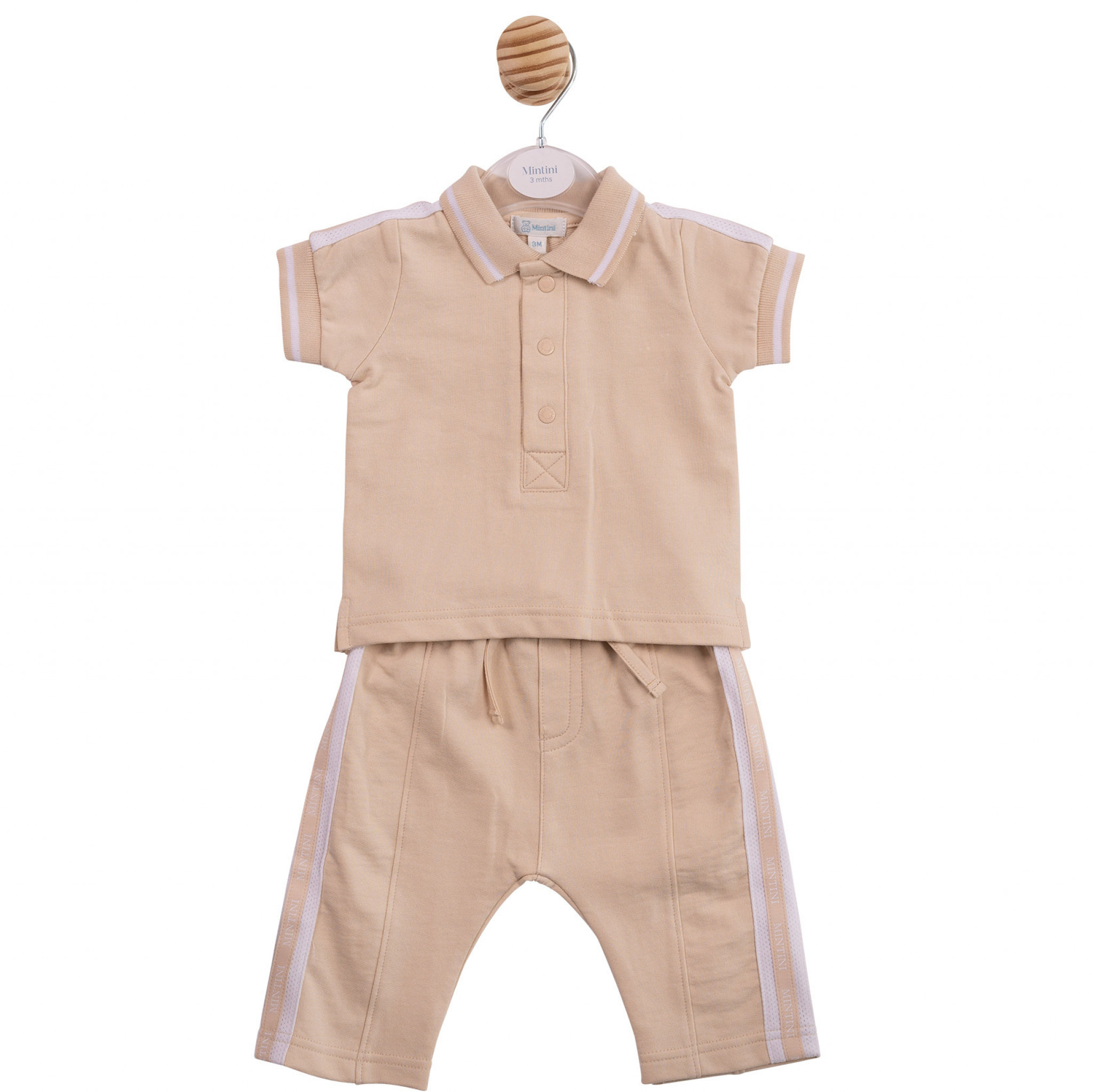 Mintini MB6984 * MB6995A Striped polo set(12-24 months)