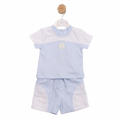 MB7007A  Colour Block Shorts Set  (3-5 yearss)