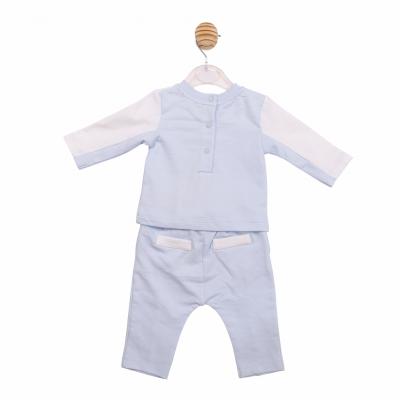Mintini MB7009 * MB7009A Colour Block Trousers Set (12-249 months)