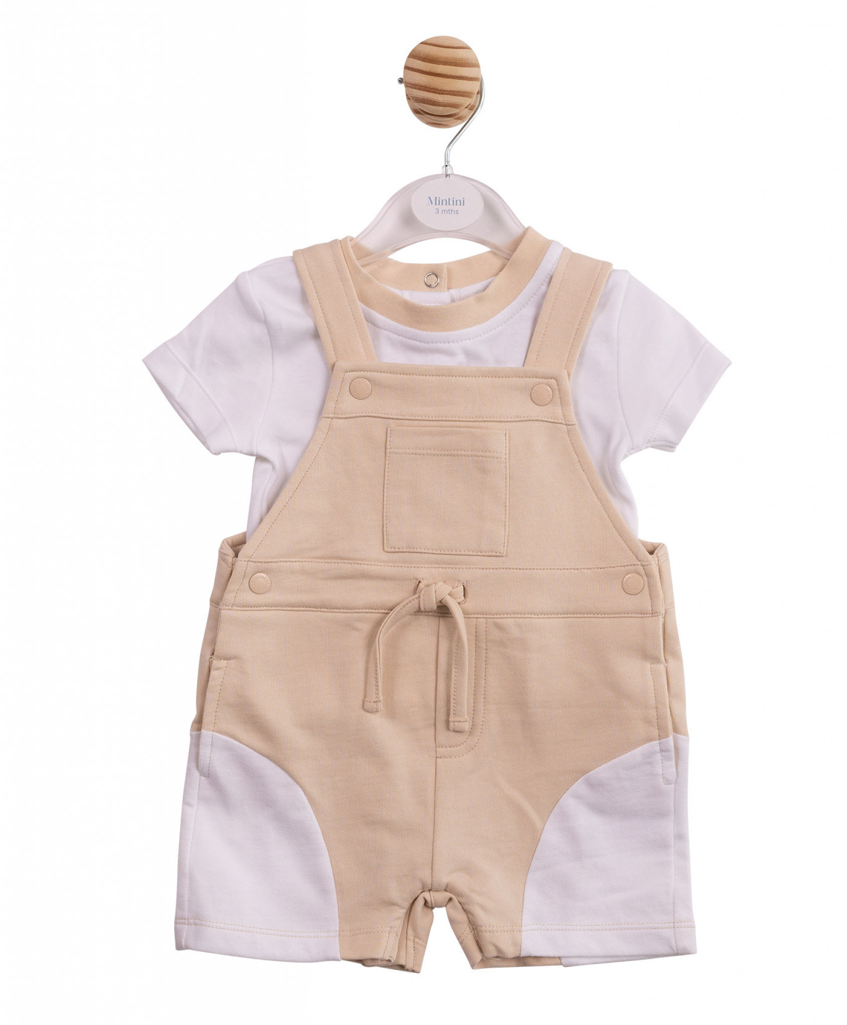 Mintini MB6893 * MB7012 Classic  Dungaree Set (3-9 months)