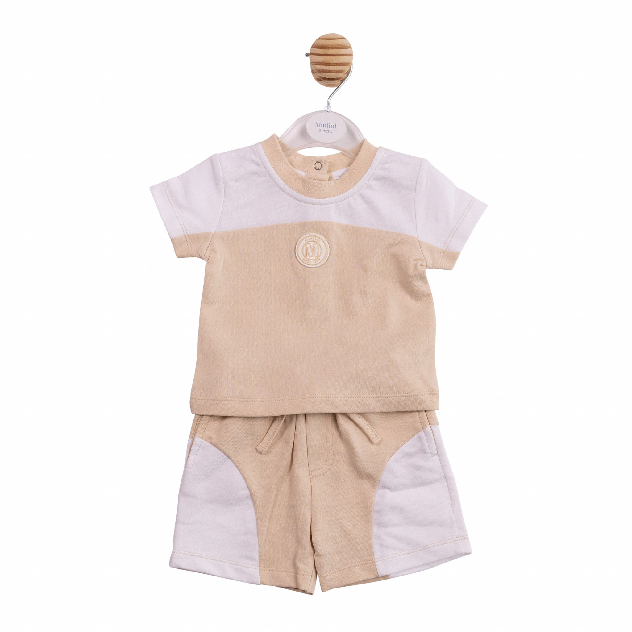 Mintini MB7013 * MB7013B Colour Block Shorts Set (3-5 years)
