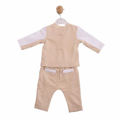 Mintini MB7015 * MB7015B Colour Block Trousers Set (3-5 years)