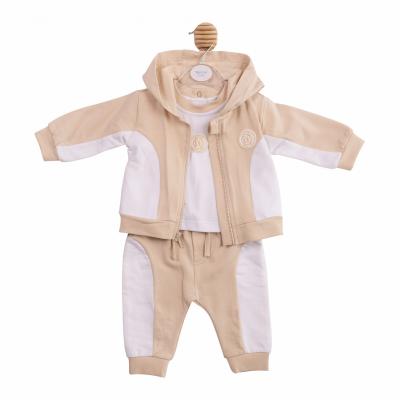 MB7017A  Colour Block 3 Piece Jog Set (3-5 years)