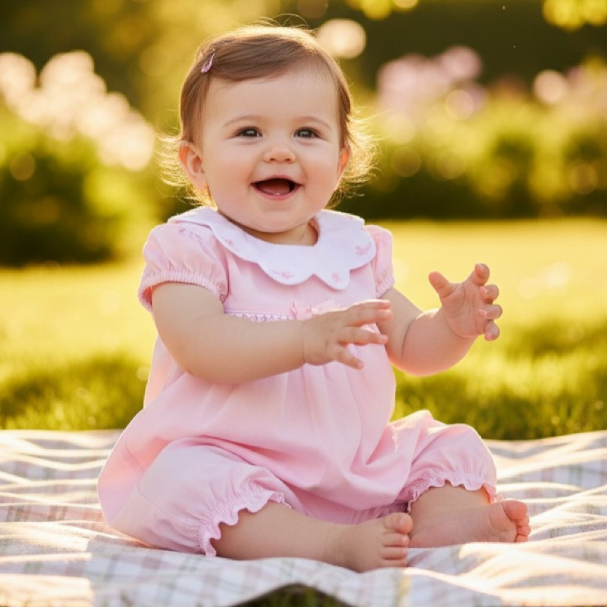 Mintini MB7029 * MB7029P Scallop Butterfly Romper (1-9 months)