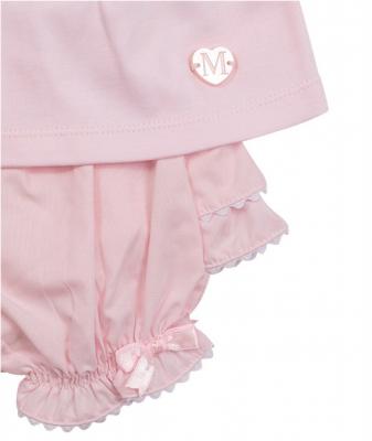 Mintini MB7030 * MB7030 Scallop Butterfly Frilly bloomer set(3-9 months)