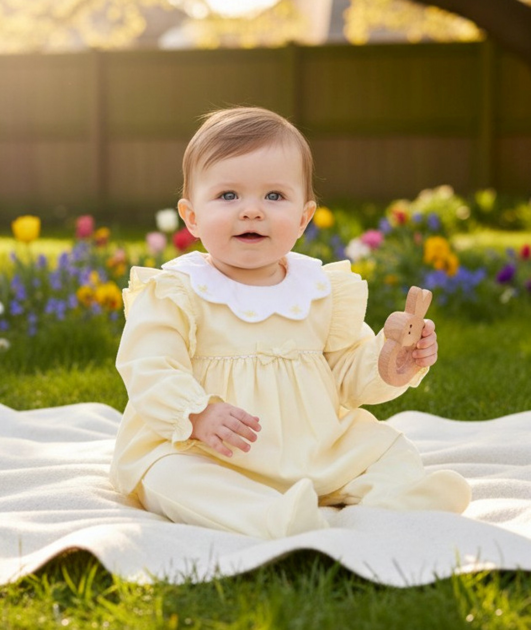 Mintini MB7036 * MB7036Y Scallop Butterfly All In One (1-6 months)