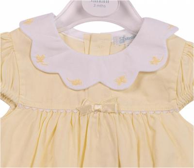 Mintini MB7037 * MB7037 Scallop Butterfly Romper (1-9 months)