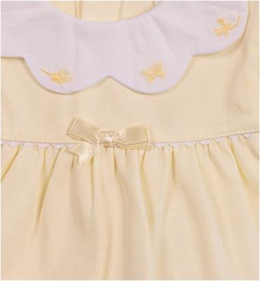 Mintini MB7038 * MB7038 Scallop Butterfly Frilly bloomer set(3-9 months)
