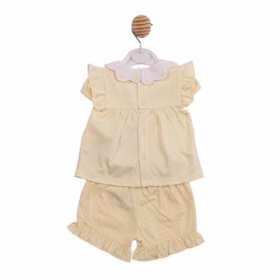 Mintini MB7041 * MB7041A Scallop Butterfly Top & Shorts Set (12-24  months)