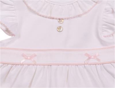 Mintini MB7053A * MB7054A Pointelle Bow Jam Pant Set(12-24 months)