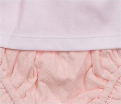 Mintini MB7053A * MB7054A Pointelle Bow Jam Pant Set(12-24 months)