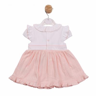 Mintini MB7056A * MB7056A Pointelle Bow Dress(12-24 months)