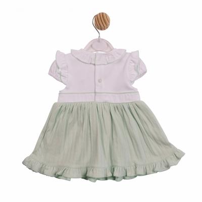 Mintini MB7056 * MB7070 Pointelle Bow Dress(3-9 months)