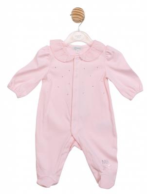 Mintini MB7089 * MB7089 Diamante and Bow All In One (1-6 months)