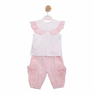 Mintini MB7097 * MB7097A Diamante and Frilled Trouser Set (12-24 months)