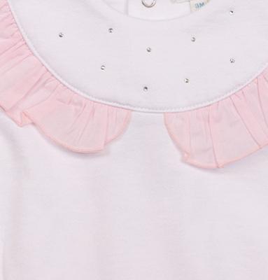 Mintini MB7098 * MB7098A Diamante and Frilled Trouser Set (12-24 months)