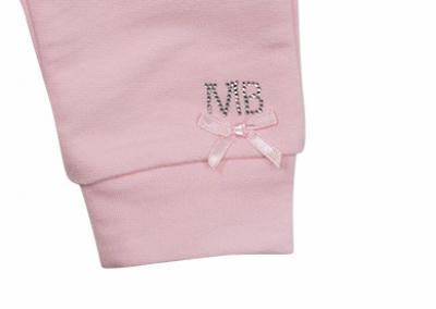 Mintini MB7098 * MB7098 Diamante and Frilled Trouser Set (3-9 months)