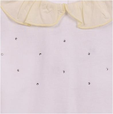 Mintini MB7106 * MB7106 Diamante and Frilled rear bloomer set(3-9 months)
