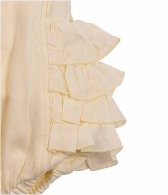 Mintini MB7107A * MB7107A Diamante and Frilled Rear Dungaree Set (12-24 months)