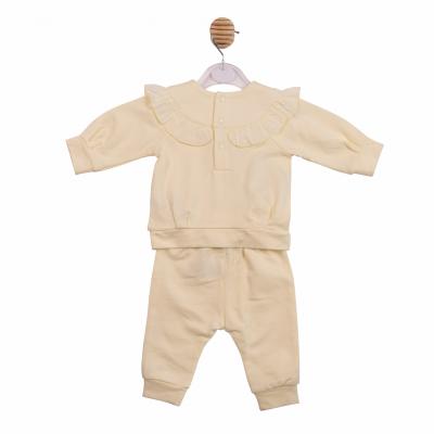 Mintini MB7112 * MB7112 Diamante and Frilled Trouser Set (3-9 months)