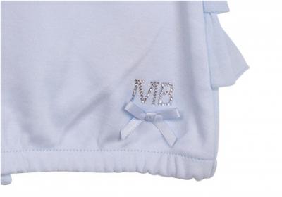 Mintini MB7118 * MB7118 Diamante and Frilled Romper (3-12 months)