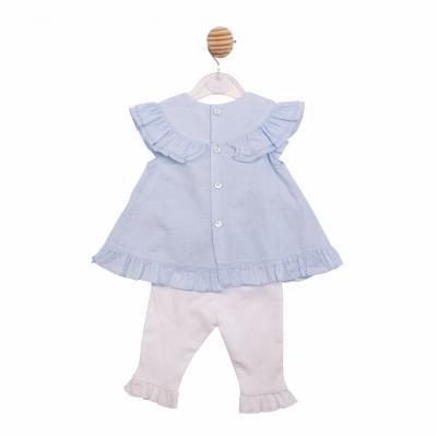 Mintini MB7121B * MB7122 Diamante Dress and Legging Set (3-9 months)