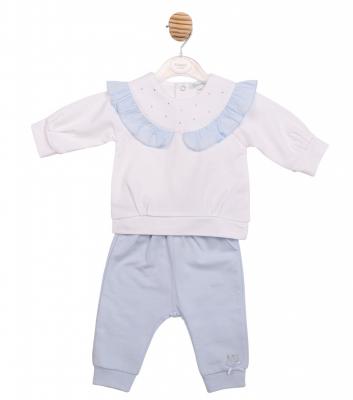 MB7124B  Diamante and Frilled Trouser Set  (3-5 years)