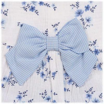 Mintini MB7140A * MB7140A Floral bows and gingam bloomer set ( 12-24 months)