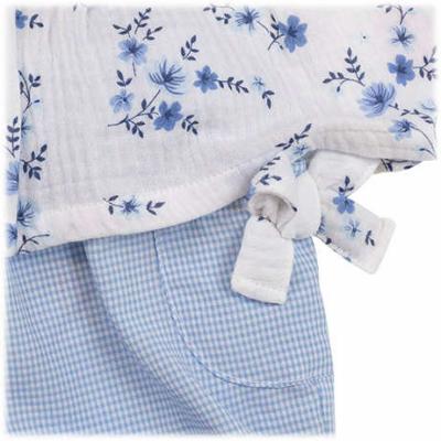 Mintini MB7140A * MB7140A Floral bows and gingam bloomer set ( 12-24 months)